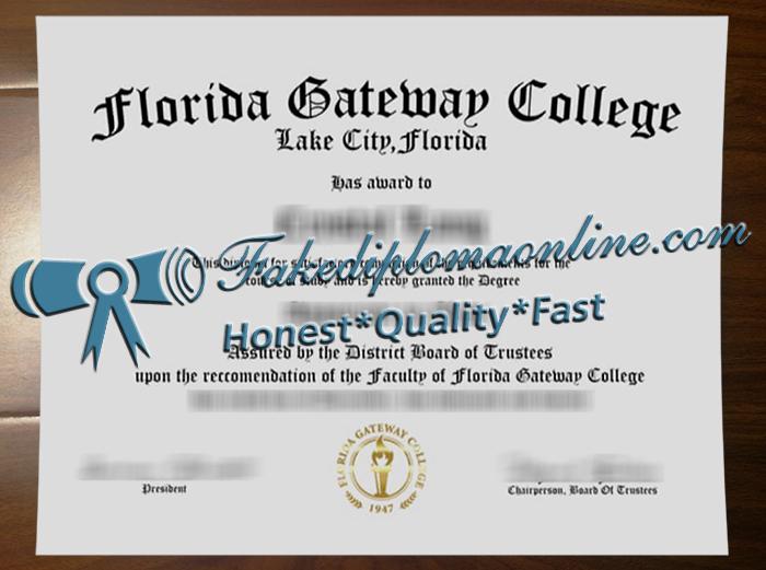 Florida Gateway College diploma