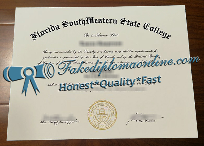 Florida SouthWestern State College degree