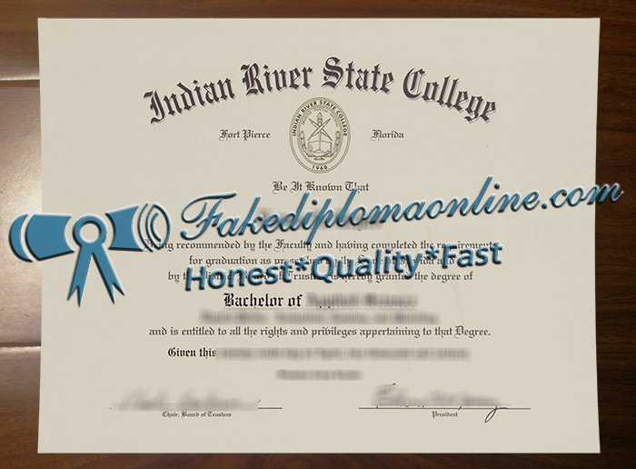 Indian River State College diploma