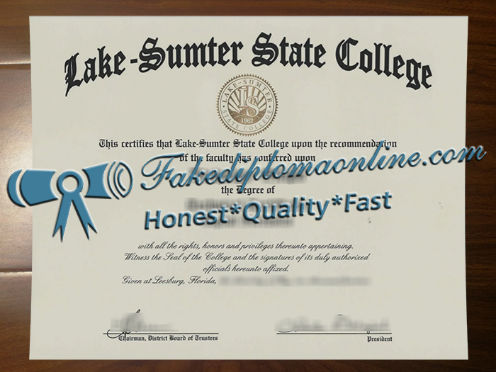 Lake–Sumter State College diploma