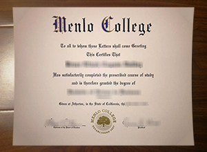 Menlo College degree