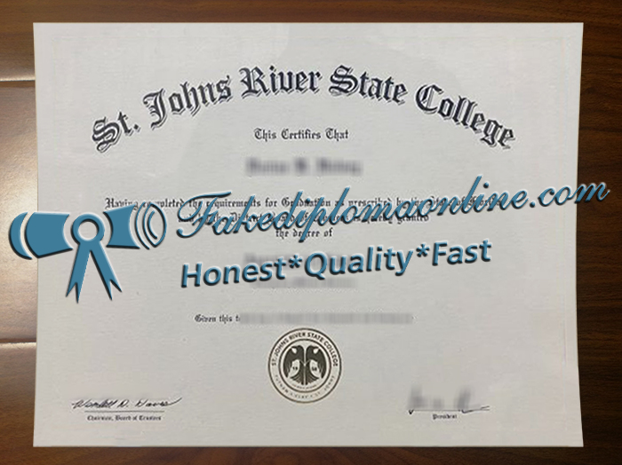 St. Johns River State College diploma