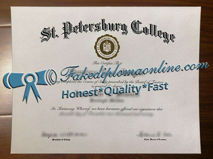 St. Petersburg College degree