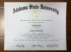 Alabama State University degree