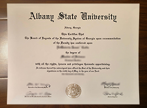 Albany State University degree