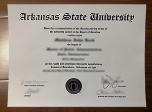 Arkansas State University degree