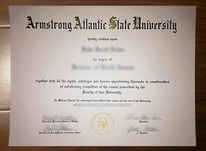 Armstrong Atlantic State University degree