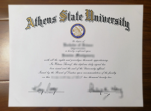 Athens State University degree