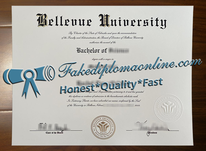 Bellevue University diploma