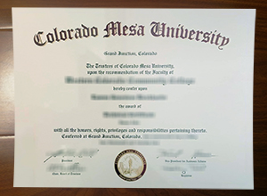 Colorado Mesa University degree