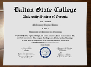 Dalton State College degree