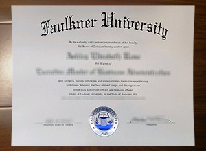 Faulkner University degree