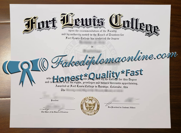 Fort Lewis College diploma