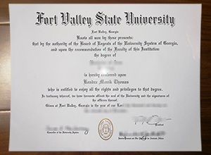 Fort Valley State University degree