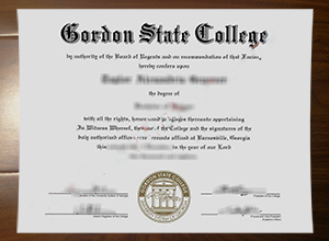 Gordon State College degree