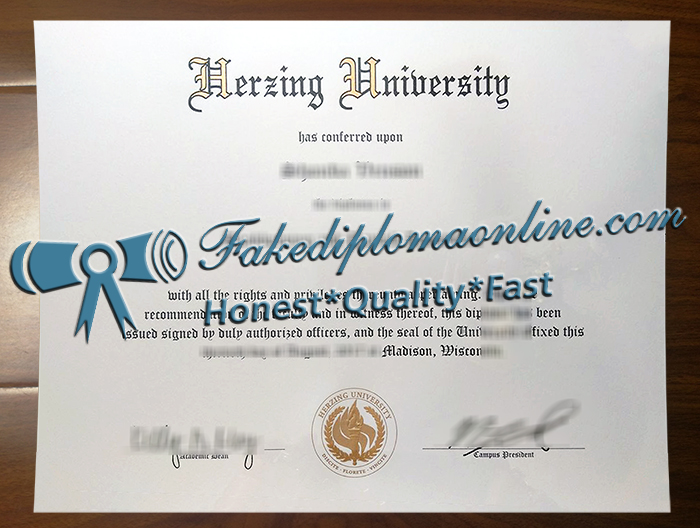 Herzing University degree