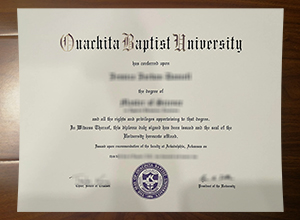 Ouachita Baptist University degree