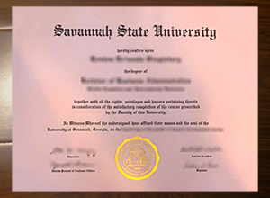 Savannah State University degree