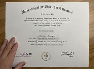 University of the District of Columbia degree