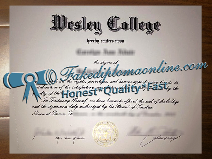 Wesley College diploma