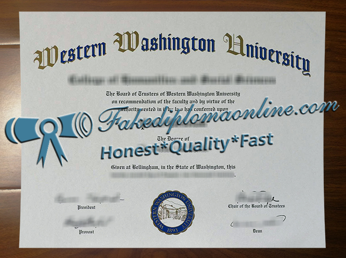 Western Washington University diploma