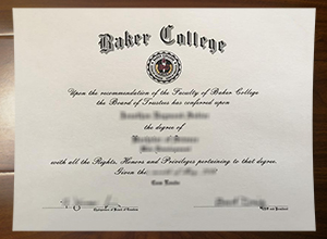 Baker College degree