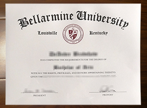 Bellarmine University degree