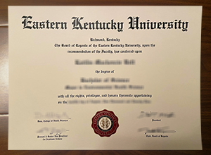 Eastern Kentucky University degree