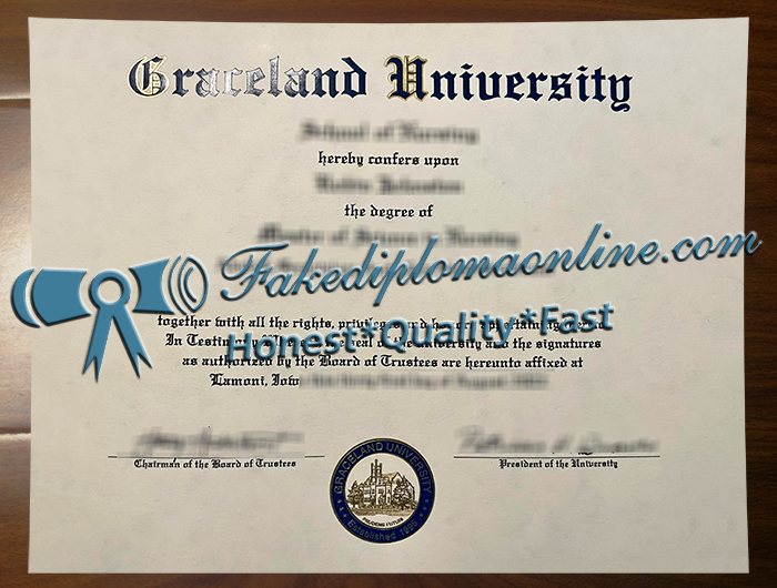 Graceland University diploma