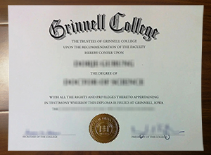 Grinnell College diploma