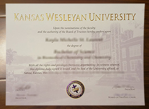 Kansas Wesleyan University degree