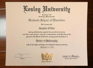 Lesley University degree