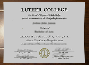 Luther College degree