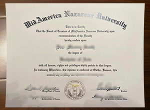 MidAmerica Nazarene University degree