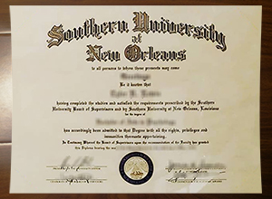 Southern University at New Orleans degree