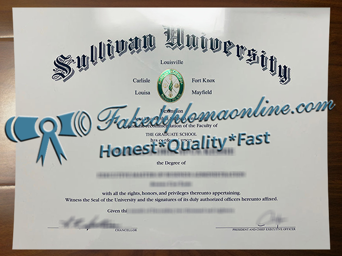 Sullivan University diploma