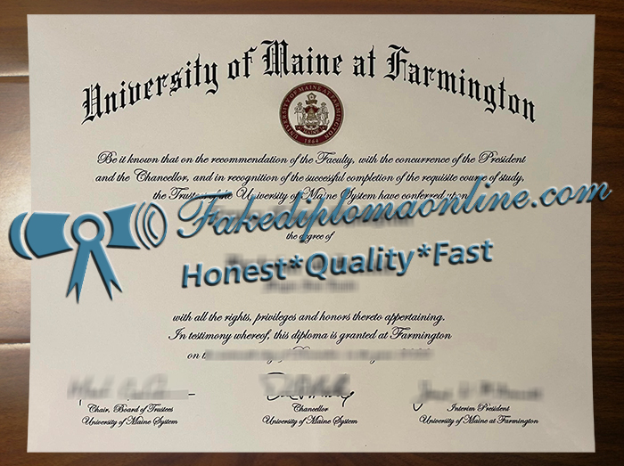 University of Maine at Farmington degree