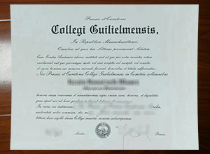 Williams College degree