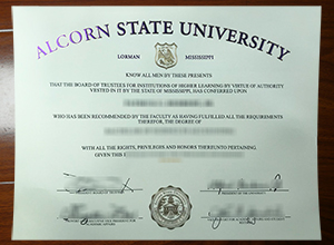 Alcorn State University degree