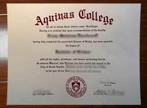 Aquinas College degree