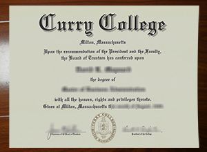 Curry College degree