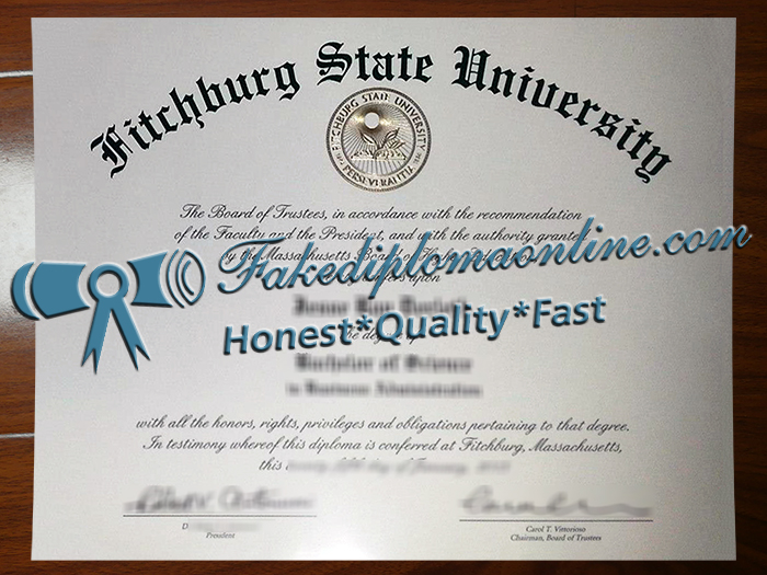 Fitchburg State University diploma