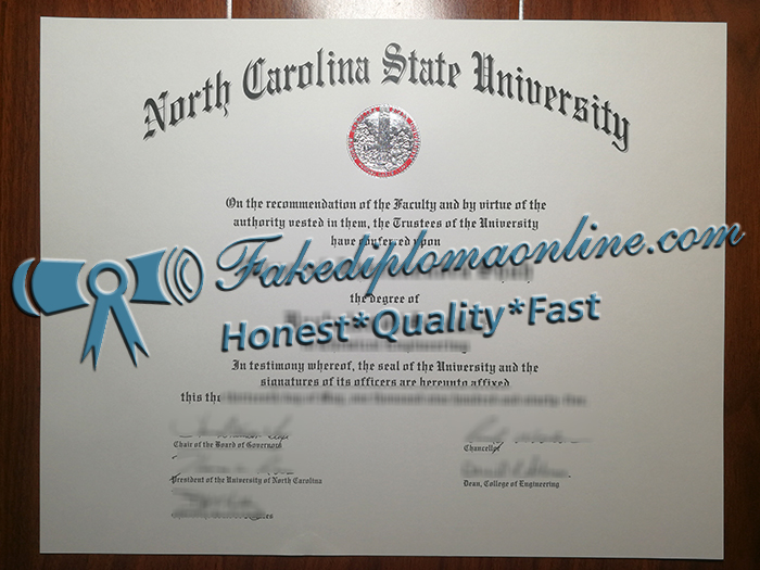 North Carolina State University degree