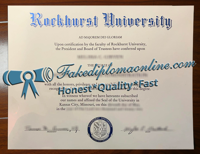 Rockhurst University diploma