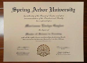 Spring Arbor University degree