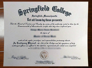 Springfield College degree