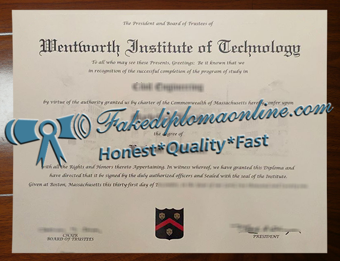 Wentworth Institute of Technology degree