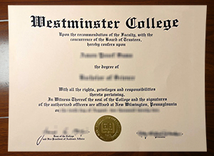 Westminster College degree