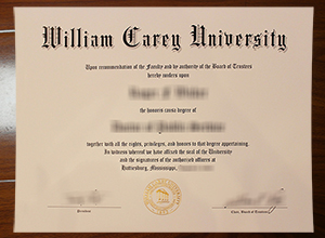 William Carey University degree