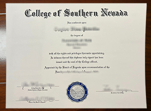 College of Southern Nevada degree